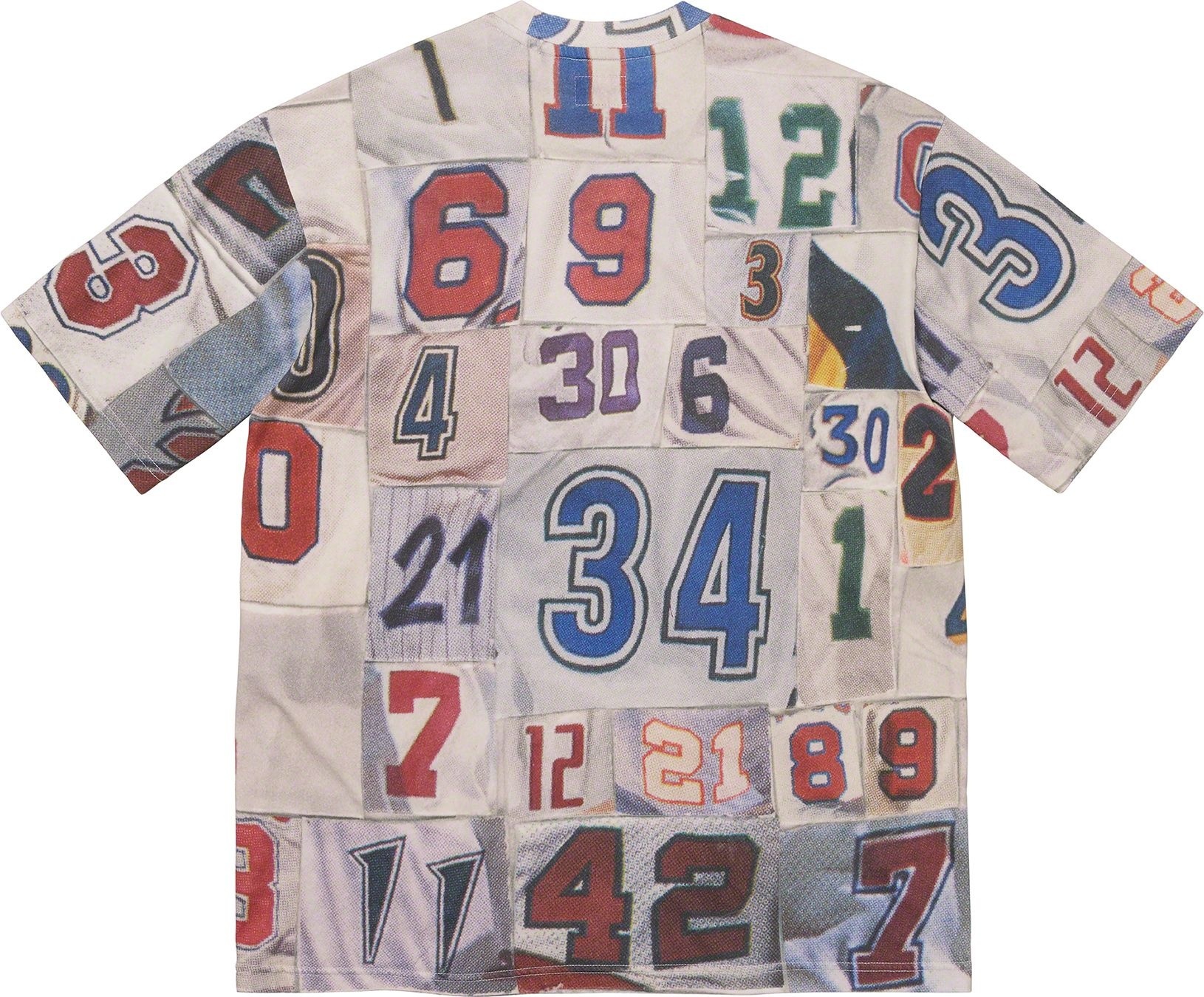 Jersey Collage S/S Top view 3